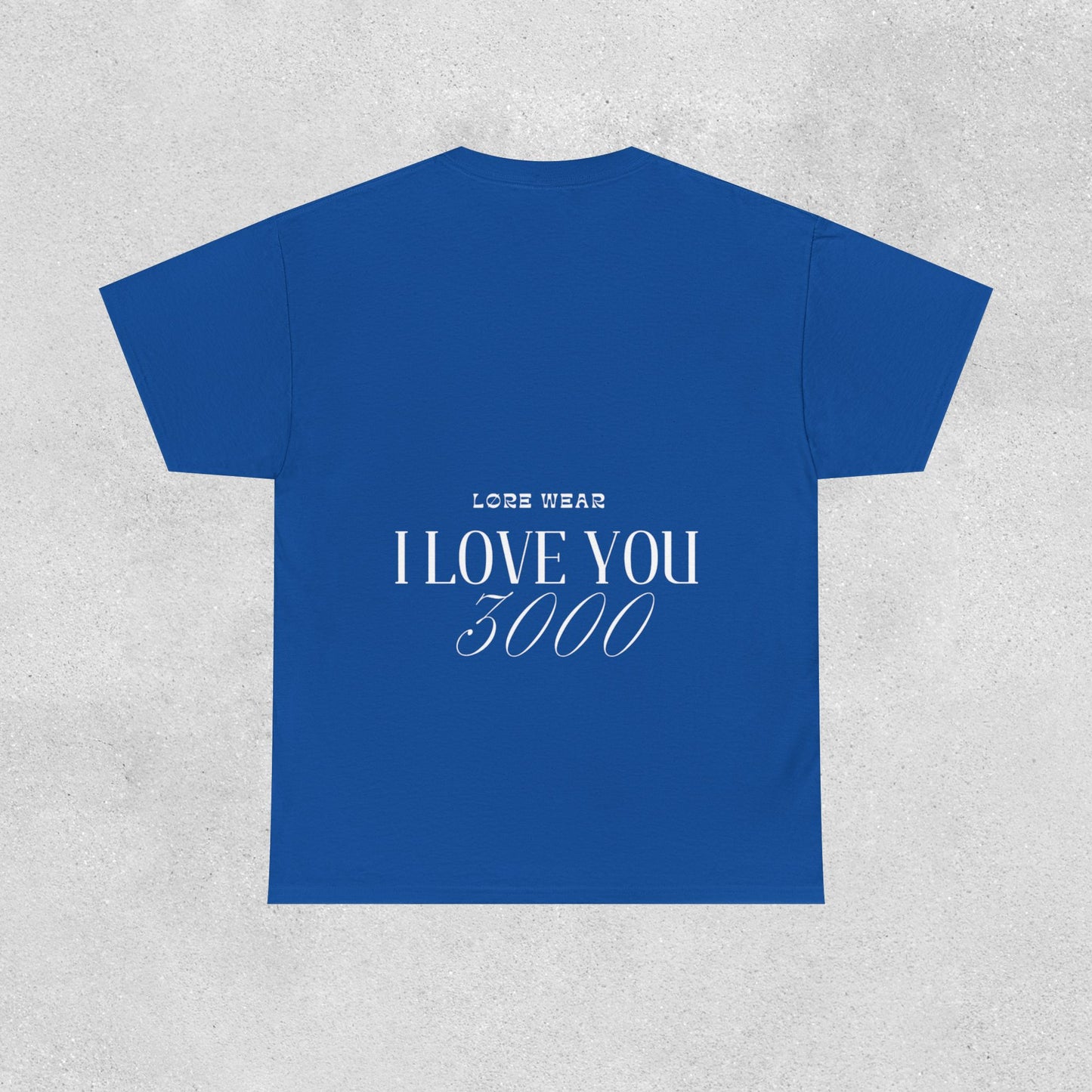 I Love You 3000 Unisex T-Shirt | Heavy Cotton Street Wear