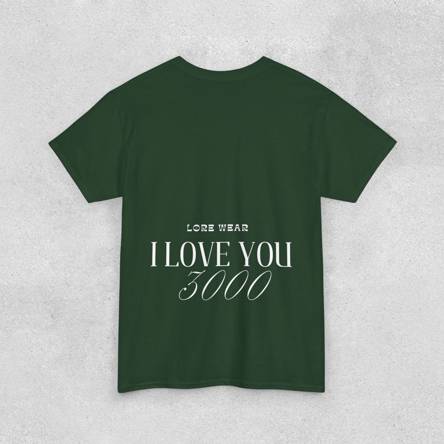 I Love You 3000 Unisex T-Shirt | Heavy Cotton Street Wear
