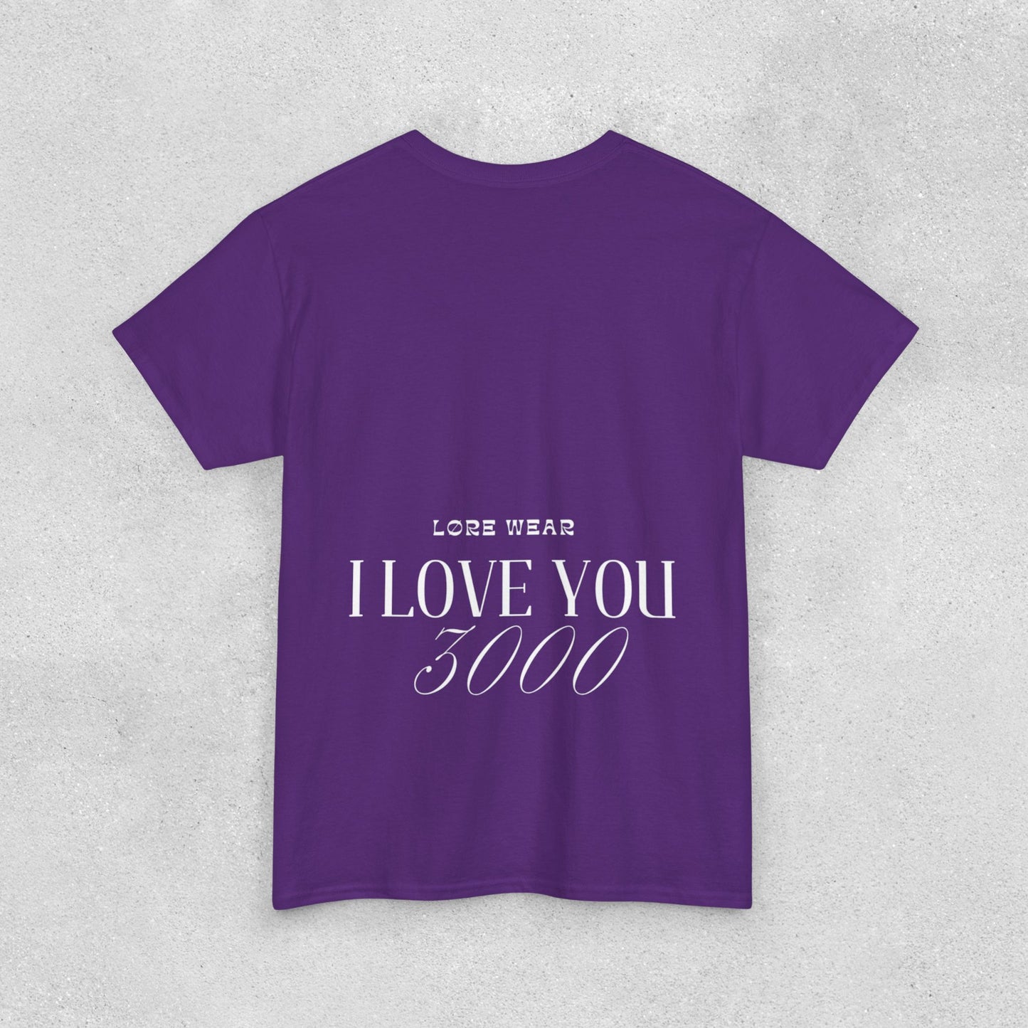 I Love You 3000 Unisex T-Shirt | Heavy Cotton Street Wear