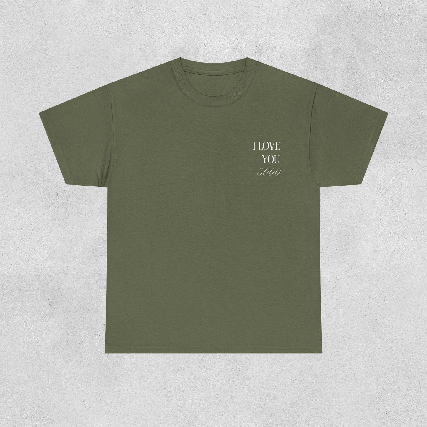 I Love You 3000 Unisex T-Shirt | Heavy Cotton Street Wear