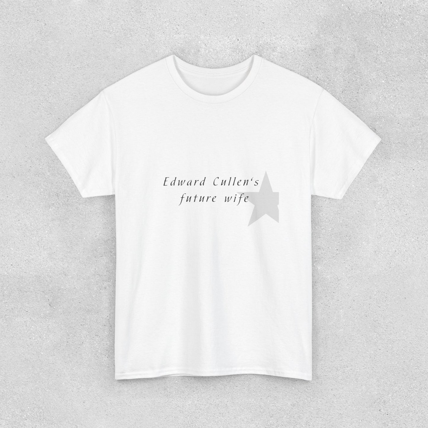 Edward Cullen’s Unisex T-Shirt | Heavy Cotton Street Wear