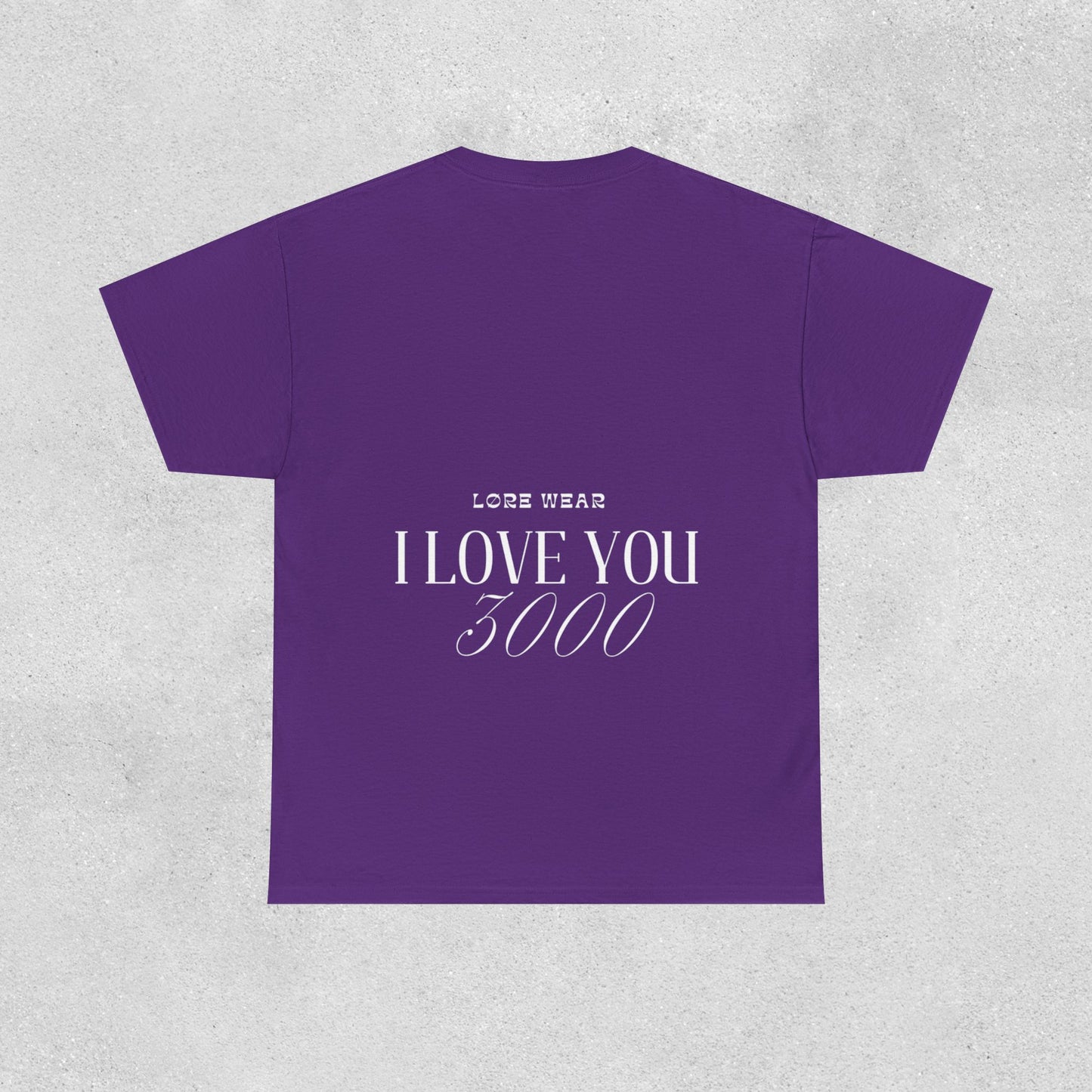 I Love You 3000 Unisex T-Shirt | Heavy Cotton Street Wear