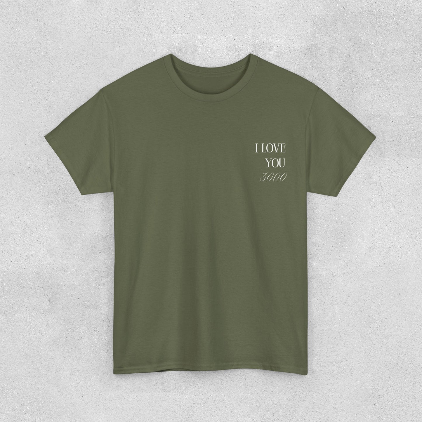 I Love You 3000 Unisex T-Shirt | Heavy Cotton Street Wear
