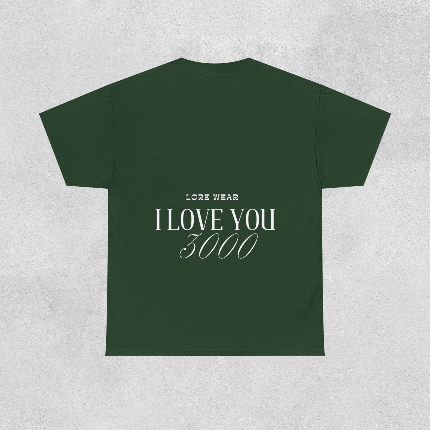 I Love You 3000 Unisex T-Shirt | Heavy Cotton Street Wear