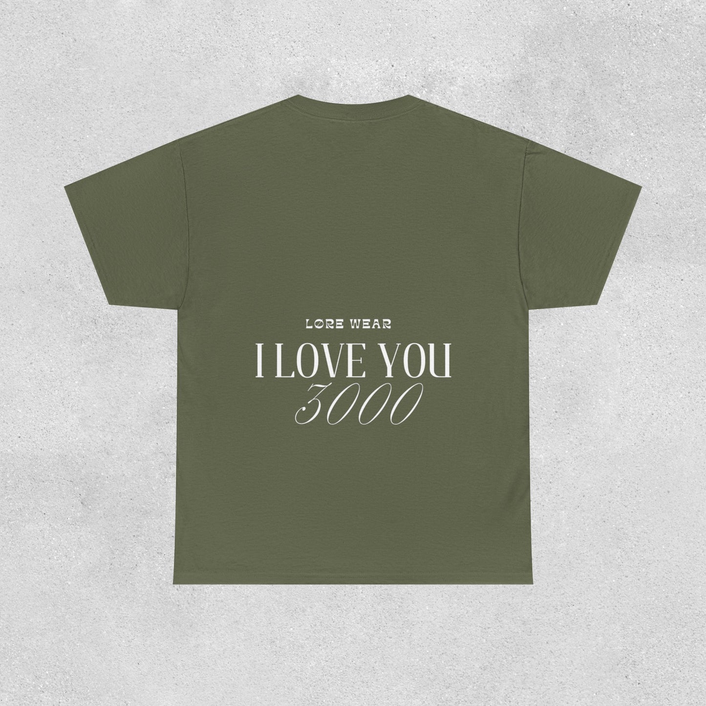 I Love You 3000 Unisex T-Shirt | Heavy Cotton Street Wear