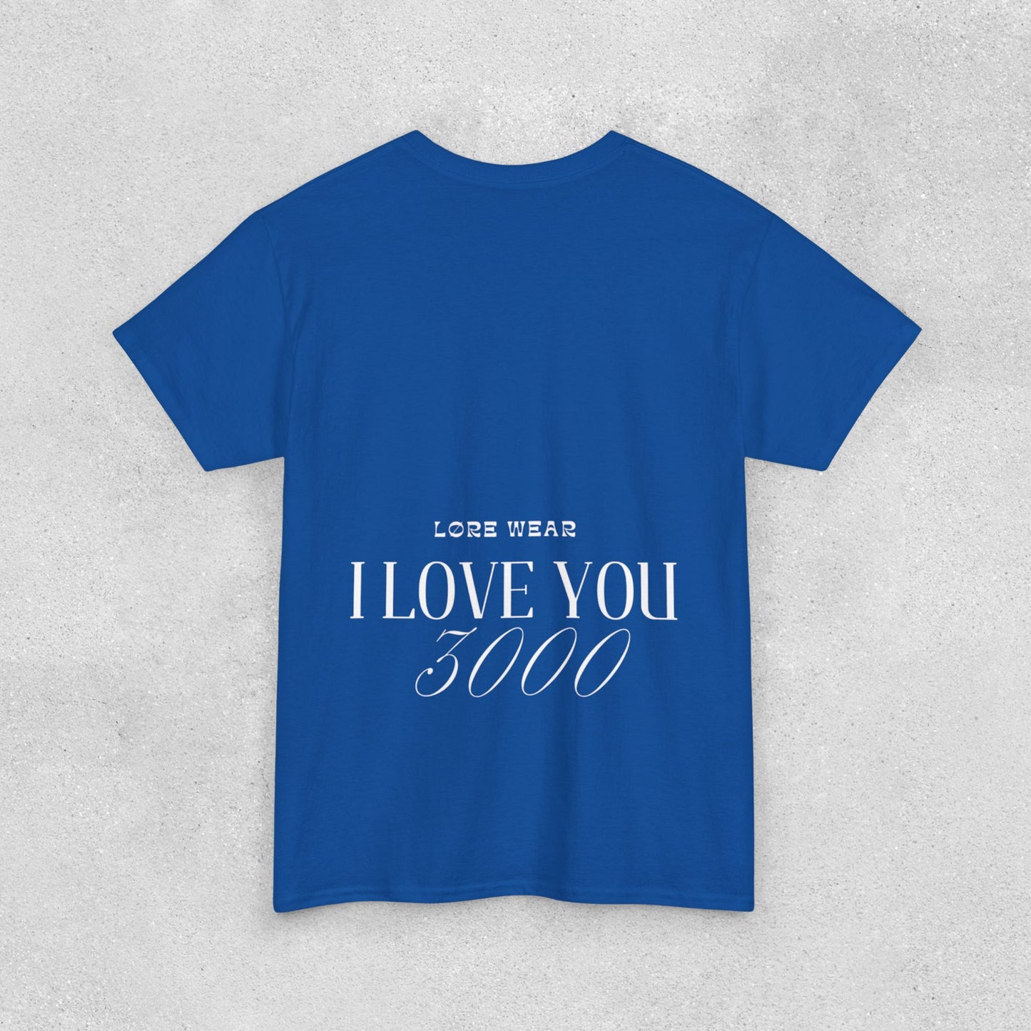 I Love You 3000 Unisex T-Shirt | Heavy Cotton Street Wear