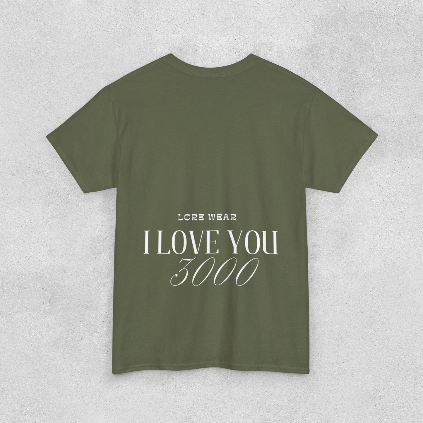 I Love You 3000 Unisex T-Shirt | Heavy Cotton Street Wear