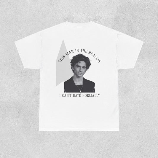 Timothée Chalamet Unisex T-Shirt | Heavy Cotton Street Wear