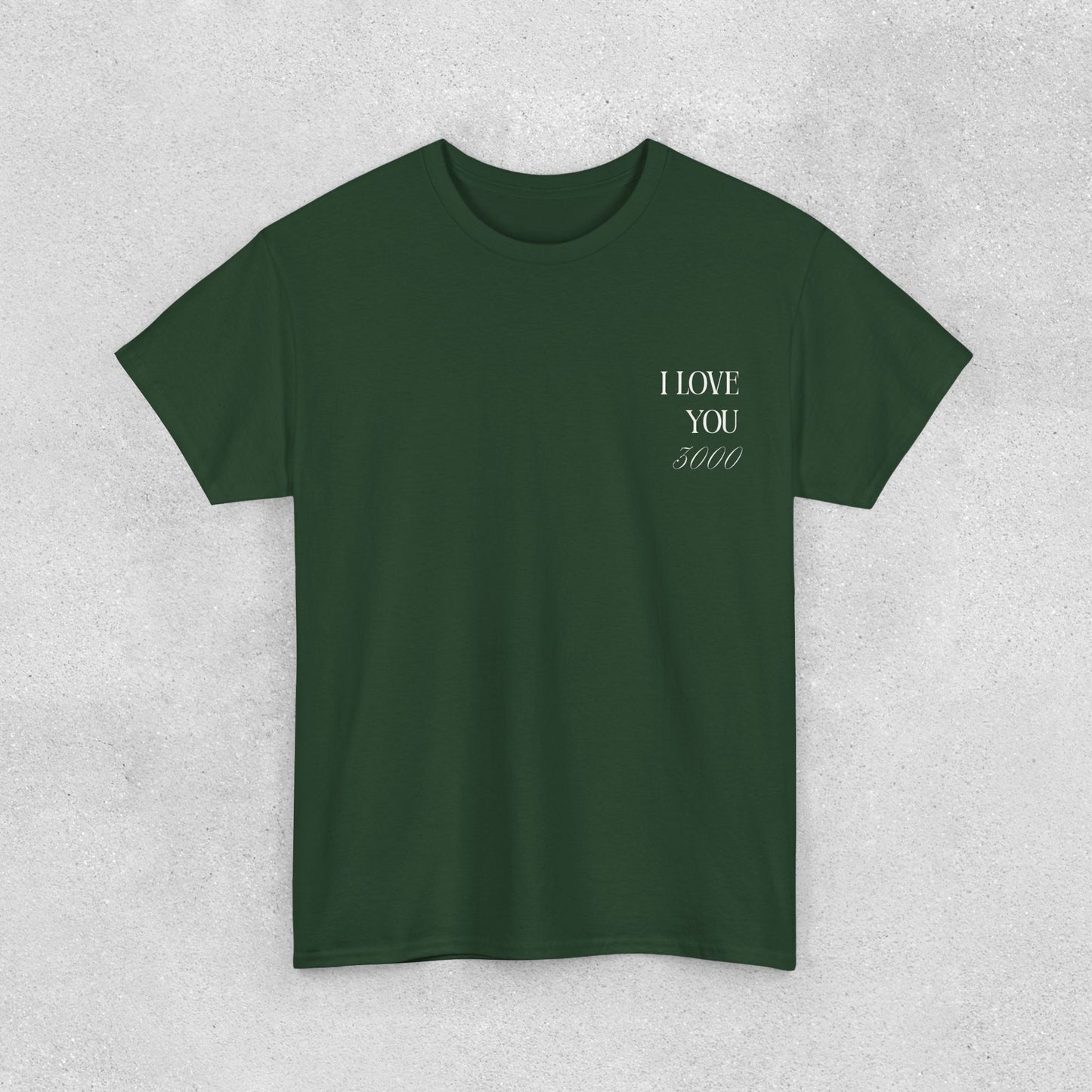 I Love You 3000 Unisex T-Shirt | Heavy Cotton Street Wear